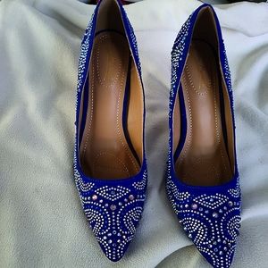 Blue sz 10 heels 👠
